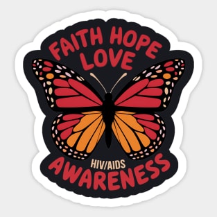 HIV/AIDS Awareness Sticker